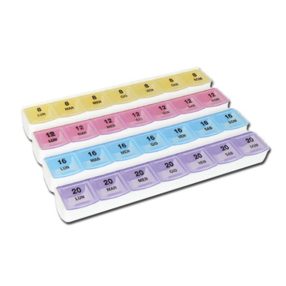 Heti gyógyszeradagoló - napi 4x