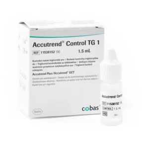 Accutrend Triglicerid Control 1 kontrolloldat