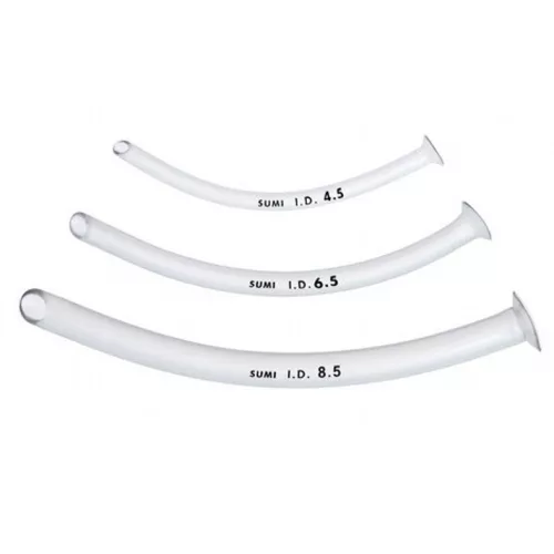 Nasopharyngealis tubus, PVC - áttetsző Méret:5,0
