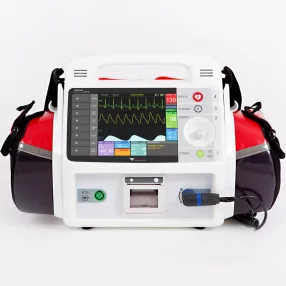 Defibrillátor monitor RESCUE LIFE-9 EKG kábel 12 eres