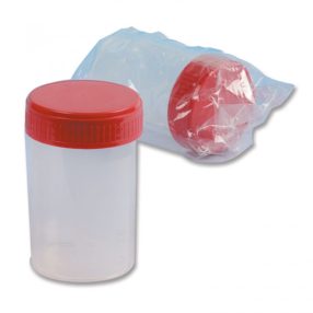 Vizeletes pohár csavaros fedéllel steril 60ml