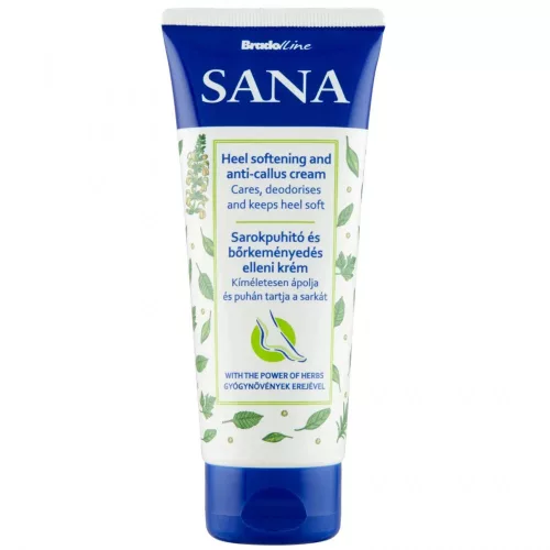 SANA sarokápoló krém 100ml bőrkeményedés ellen sarokpuhító