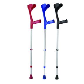   B-4372 könyökmankó alumínium, állítható Szín:ECO fekete