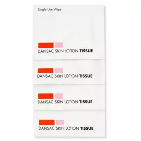   Dansac Skin Lotion Tissue sztóma bőrápoló törlőkendő 50db