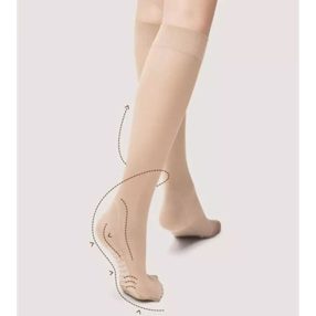   "Fiore Massage20" gyógyhatású térdfix, testszínű (egy méret)