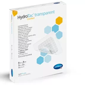 HydroTac transparent comfort gélkötszer 8x8cm
