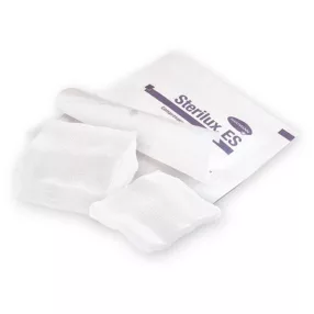  Sterilux ES 10x20cm, 12 rétegű nem steril hajtogatott mull lap 100db