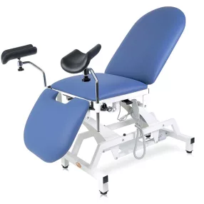   Lytus eletromos nőgyógyászati vizsgálóágy, 200 kg-ig, 62 cm széles Méret:kék