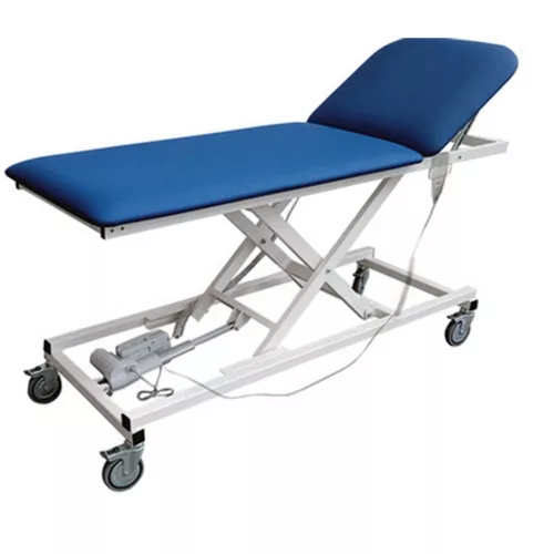Lytus elektromos vizsgáló és kezelő ágy, görgős, 62cm, 200kg-ig Méret:Fehér