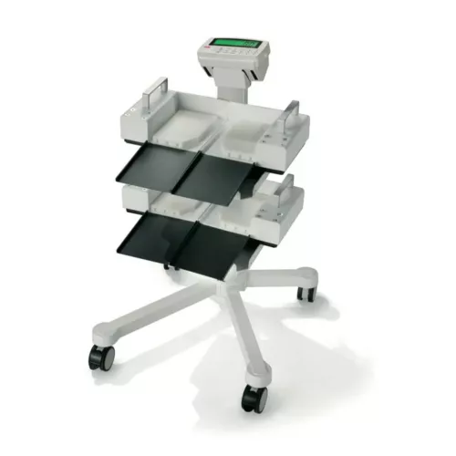 ADE M601020 elektronikus ágy mérleg szállítókocsival 500kg-ig