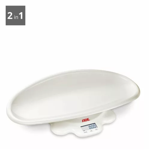 ADE 1128 digitális csecsemő mérleg 2 az 1-ben 50kg/10g