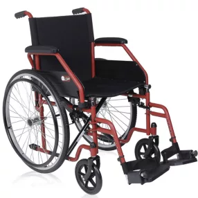 START COLOR kerekesszék PIROS 120kg-ig Méret:48 cm