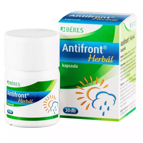 Antifront Herbal Béres kapszula 4 féle gyógynővénnyel 30 db