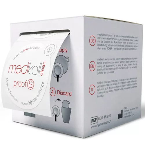 Fonendoscop tisztító és védő MEDIKALL CLEAN 500db