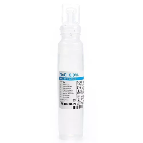 ECOLAV NACL 0,9% 100ML  steril öblítő folyadék