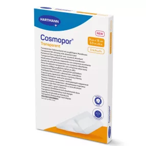   Cosmopor transparent steril filmkötszer sebpárnával 9x15cm - 5db/doboz