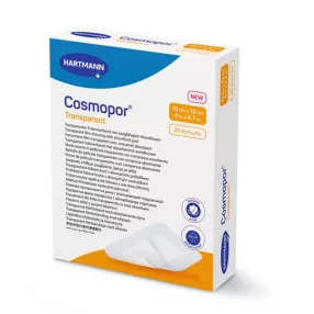   Cosmopor transparent steril filmkötszer sebpárnával 9x15cm - 25db/doboz