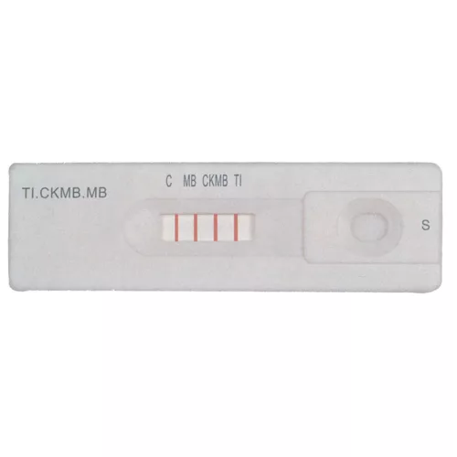 Cardiális 3 paraméteres gyorsteszt 20db - CK-MB, Troponin, Myoglobin
