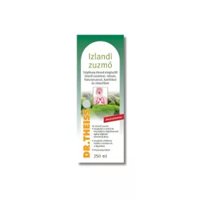   Dr.Theiss izlandi zuzmó folyékony étrend-kiegészítő 250 ml