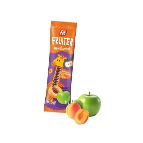   FIT FRUITER Gyümölcszselé 15g Alma + sárgabarack Vegán , Gluténmnnetes 15g