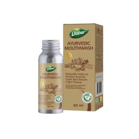 Dabur Ayurvedikus Szájöblögető gyógynövényekkel 90 ml