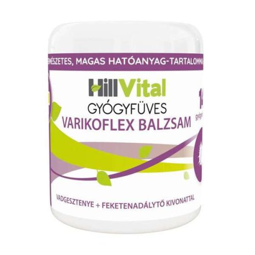 Hillvital Gyógyfüves Mesterbalzsam Visszérre 250ml