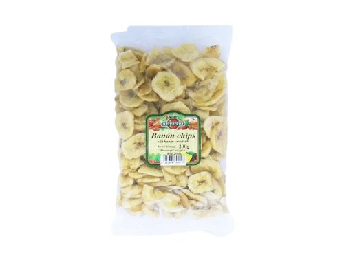 Naturfood banán chips 200 g