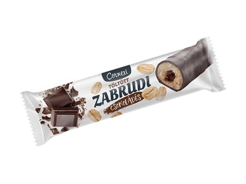 Cornexi zabrudi csokoládés töltelékkel töltött zabrúd kakaós bevonattal 30 g