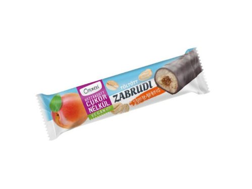 Cornexi vegán zabrudi sárgabarackos töltelékkel töltött zabrúd kakaós bevonattal édesítőszerrel hcn 30 g