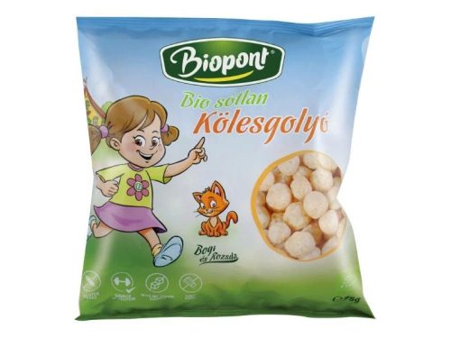 Biopont Bogi BIO Extrudált sótlan kölesgolyó 75g