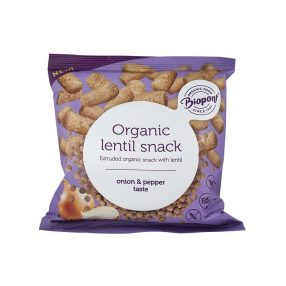 Biopont bio extrudált lencse, hagymás-borsos 60 g