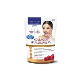   Interherb Kollagén&Hyaluronsav italpor nádcukorral Vadmálna ízű 400 g