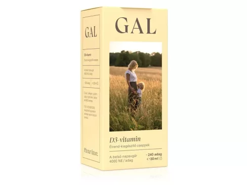 GAL D3-Vitamin cseppek 4000NE 30ml