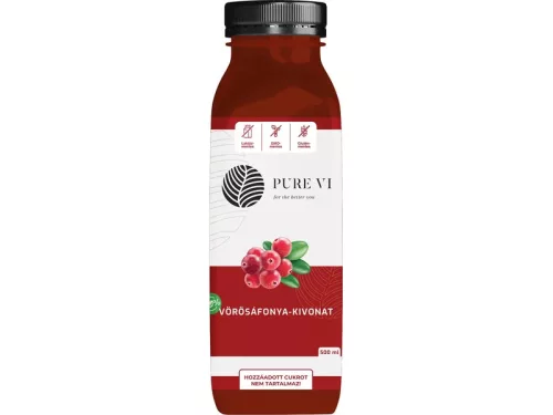 Pure Vi Vörösáfonya-kivonat 500 ml