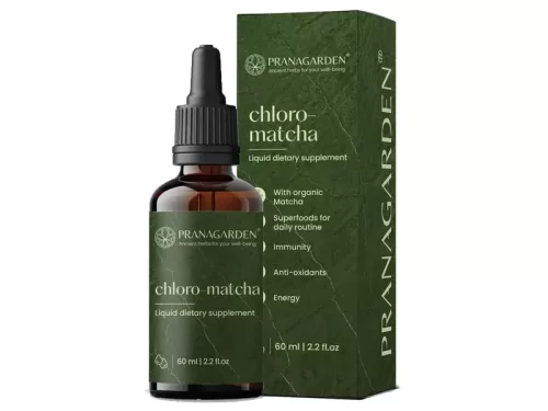 Pranagarden Chloro-Matcha folyékony étrendkiegészítő 60ml