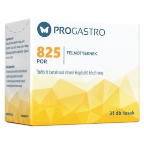   Progastro 825 por felnőtteknek élőflórát tartalmazó étrend-kiegészítő készítmény 31 db tasak
