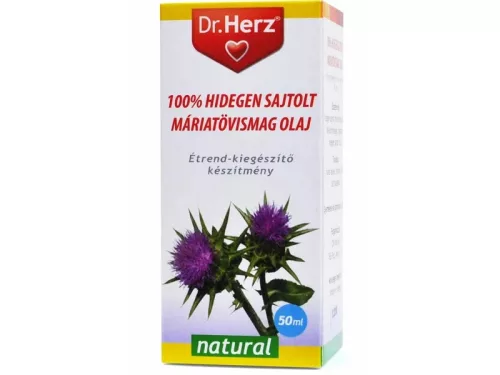 Dr. Herz Máriatövismag olaj hidegen sajt. 50ml