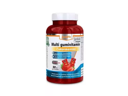 Jutavit Gumi Multivitamin Eper Ízű 50db