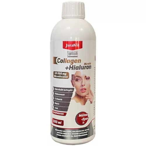 Jutavit collagen+hialuron matrix eper-málna 500 ml
