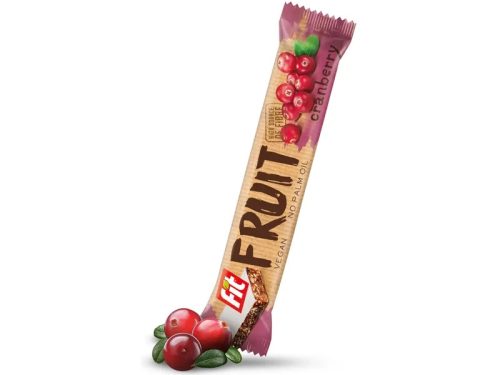 Fit fruit müzliszelet vörösáfonya 23 g