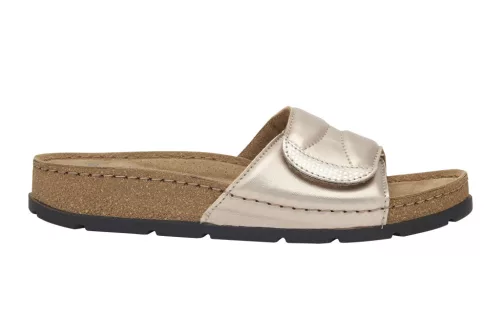 SCHOLL SAMOA MULE PLATINA 39