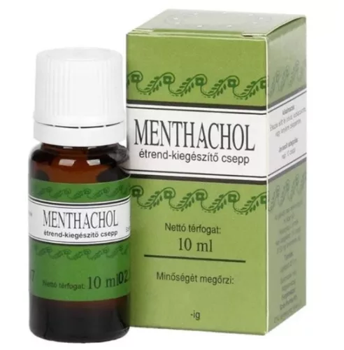 MENTHACHOL ÉTRENDKIEGÉSZÍTŐ CSEPP 10ML