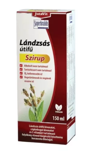 JUTAVIT LÁNDZSÁS UTIFŰ SZIRUP 100+50ML