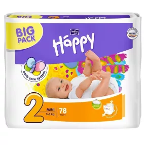 Bella baby happy mini 3-6 kg 78 db/csomag