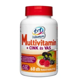 1X1 VITAMIN MULTIVIT ZN VAS RÁGÓTABL 60X