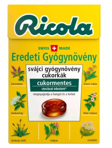 RICOLA ORIGINAL HERB GYÓGYNÖV CMENT 40G