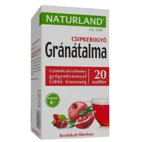 JUICEA GRÁNÁTALMA CSIPKE TEA 20X2G NLAND