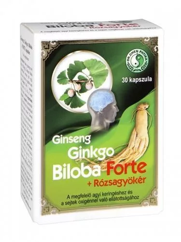 DR.CHEN GINSENG GINKGO FORTE KAPSZ 30X