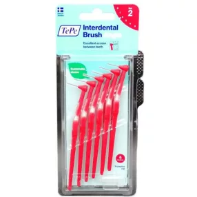 TEPE ANGLE INTERDENTÁLIS KEFE PIROS 6X
