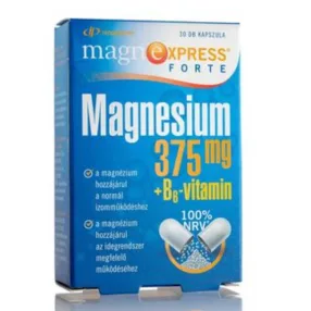 MAGNEXPRESS FORTE MG B6 375MG KAPSZ 30X